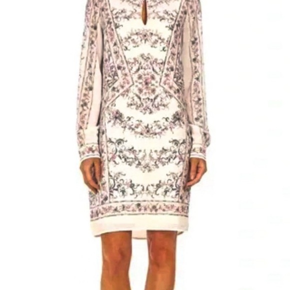 BCBGMaxAzria Dresses & Skirts - BCBGMaxAzria dress Freya scarf print tunic dress formal dress XS extra small